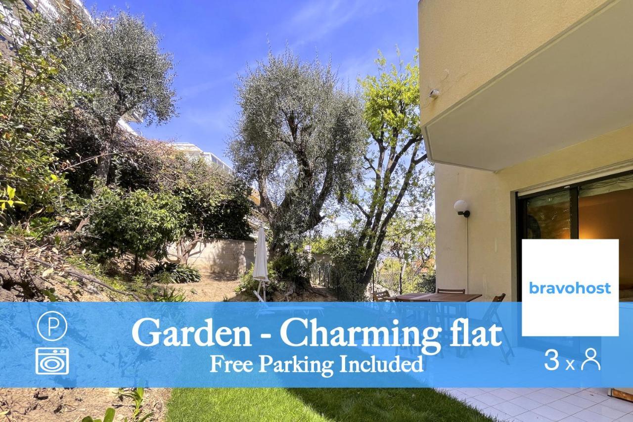 Bh - Palais Nicois - Garden Parking Very Quiet Apartment Nizza
